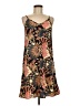 Unbranded Paisley Brown Casual Dress Size M - photo 1