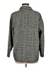Shein 100% Polyester Houndstooth Gray Coat Size 6 - photo 2