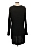 Just Fab Black Long Sleeve Top Size L - photo 2