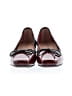 All Black Burgundy Flats Size EU 36 - photo 2