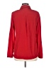 Etcetera 100% Silk Red Long Sleeve Silk Top Size 8 - photo 2