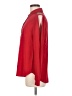 Etcetera 100% Silk Red Long Sleeve Silk Top Size 8 - photo 5