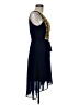Assorted Brands 100% Polyester Paisley Blue Cocktail Dress Size M - photo 4