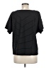 Chico's Black Short Sleeve Top Size Med (1) - photo 2