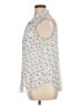 Liz Claiborne 100% Polyester Hearts Ivory Sleeveless Blouse Size XL - photo 5