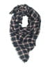 Aerie 100% Acrylic Plaid Black Blue Scarf One size - photo 1