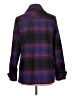 Coldwater Creek Plaid Purple Coat Size 10 - photo 2