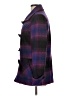 Coldwater Creek Plaid Purple Coat Size 10 - photo 5