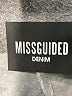 Missguided Hearts Blue Jeans Size 2 - photo 4