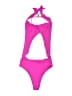 Unbranded Solid Pink One Piece Swimsuit Size L (estimated) - photo 2