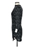 Snap Chevron-herringbone Gray Cocktail Dress Size M - photo 5