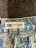 Zara Graphic Blue Jeans Size 2 - photo 7