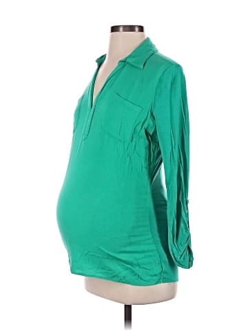 Motherhood 3/4 Sleeve Blouse (view 1)