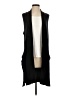 August Silk Black Cardigan Size S - photo 1