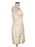 CDC Evening 100% Polyester Ivory Cocktail Dress Size 10 - photo 4