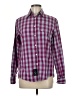 Assorted Brands Checkered-gingham Burgundy Long Sleeve Button-Down Shirt Size M - photo 1