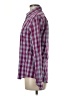 Assorted Brands Checkered-gingham Burgundy Long Sleeve Button-Down Shirt Size M - photo 5