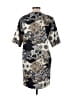 Natori Print Gray Casual Dress Size 2 - photo 2