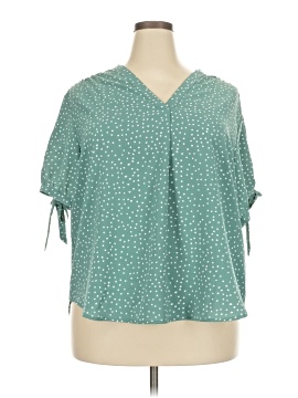 Monday Fun Short Sleeve Blouse