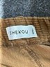 Shekou 100% Cotton Brown Casual Pants Size S - photo 7