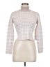 Assorted Brands Houndstooth Ivory Pink Pullover Sweater Size M - photo 1