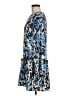 Never Fully Dressed Animal Print Blue Casual Dress Size 6 - photo 5