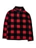 The Children's Place 100% Polyester Plaid Red Fleece Jacket Size 7 - 8 - photo 1