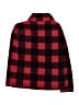 The Children's Place 100% Polyester Plaid Red Fleece Jacket Size 7 - 8 - photo 2