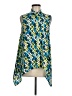 MICHAEL Michael Kors Blue Sleeveless Blouse Size M - photo 1