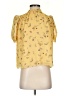 Wilfred 100% Polyester Yellow Short Sleeve Blouse Size XXS - photo 1