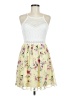 By & By Floral Ivory Cocktail Dress Size 9 - photo 1