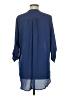 Lush Blue 3/4 Sleeve Blouse Size M - photo 2