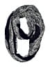 Raj 100% Rayon Black Blue Scarf One size - photo 1