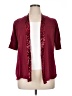 Apt. 9 100% Cotton Burgundy Kimono Size 1X - photo 1