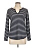 Ann Taylor LOFT Blue Long Sleeve Top Size L - photo 1