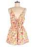 Shein 100% Polyester Floral Yellow Romper Size 8 - 10 - photo 1