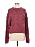 Universal Thread Tweed Burgundy Pullover Sweater Size M - photo 1