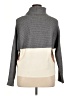 Evolution by Cyrus Color Block Gray Turtleneck Sweater Size XL - photo 2