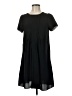 Everly Solid Black Casual Dress Size M - photo 1