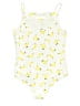 Forever 21 Print Yellow Short Sleeve Onesie Size 13 - 14 - photo 2
