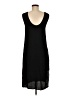Pink Stitch 100% Polyester Black Casual Dress Size 8 - photo 2