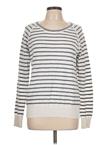 White + Warren Pullover Sweater (view 1)