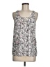 Collective Concepts 100% Polyester Gray Sleeveless Blouse Size M - photo 1