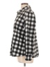 Riders by Lee 100% Polyester Checkered-gingham Black Long Sleeve Blouse Size L - photo 5