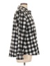 Riders by Lee 100% Polyester Checkered-gingham Black Long Sleeve Blouse Size L - photo 4