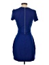 Express Solid Blue Cocktail Dress Size 4 - photo 2