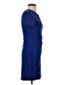 Express Solid Blue Cocktail Dress Size 4 - photo 4
