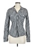 Paula Cahen D'Anvers Checkered-gingham Black Long Sleeve Button-Down Shirt Size M - photo 1