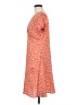 Assorted Brands Print Orange Casual Dress Size M (estimated) - photo 5