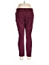 Maison Jules Solid Burgundy Active Pants Size 12 - photo 2